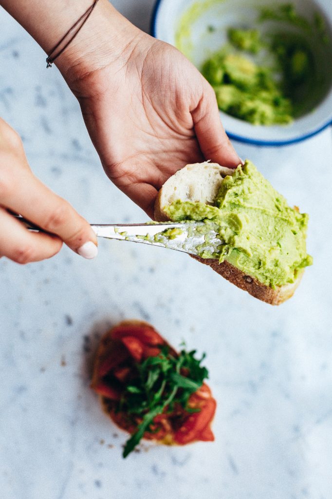 Avocado Toast made the palta 